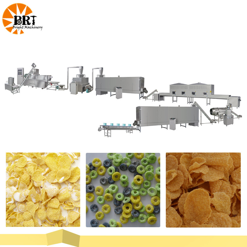 Breakfast cereal food processing line